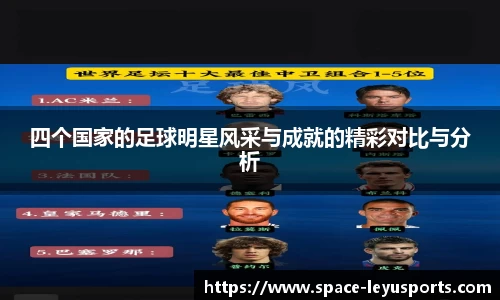 四个国家的足球明星风采与成就的精彩对比与分析
